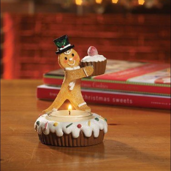 Yankee Candle Accents Yankee Candle Gingerbread Tea Light Holder